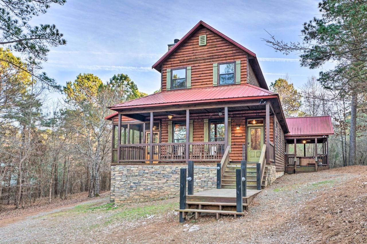 Broken Bow Cabin With Deck, Hot Tub And Fire Pit! Luaran gambar